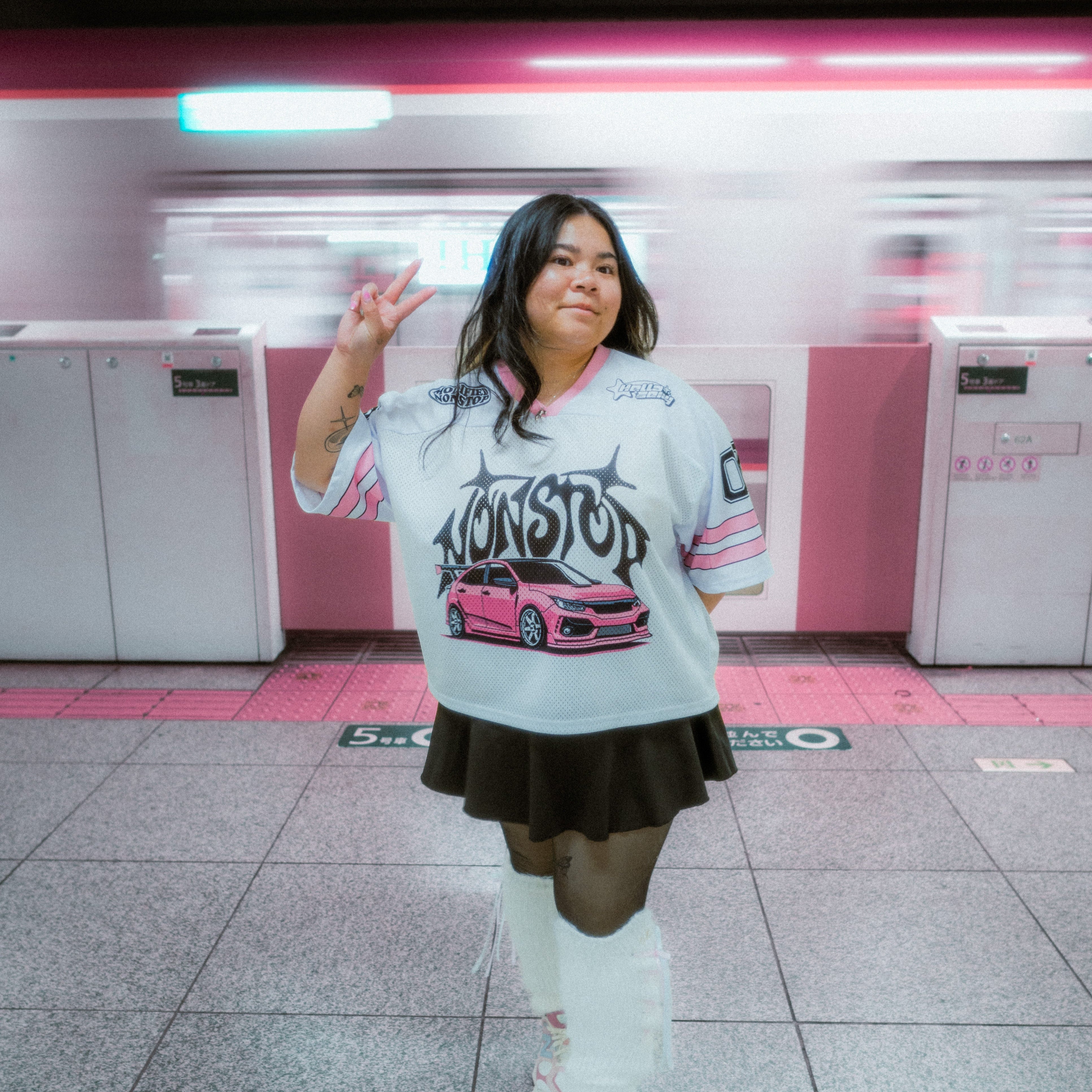Pink FK8 Crop Jersey