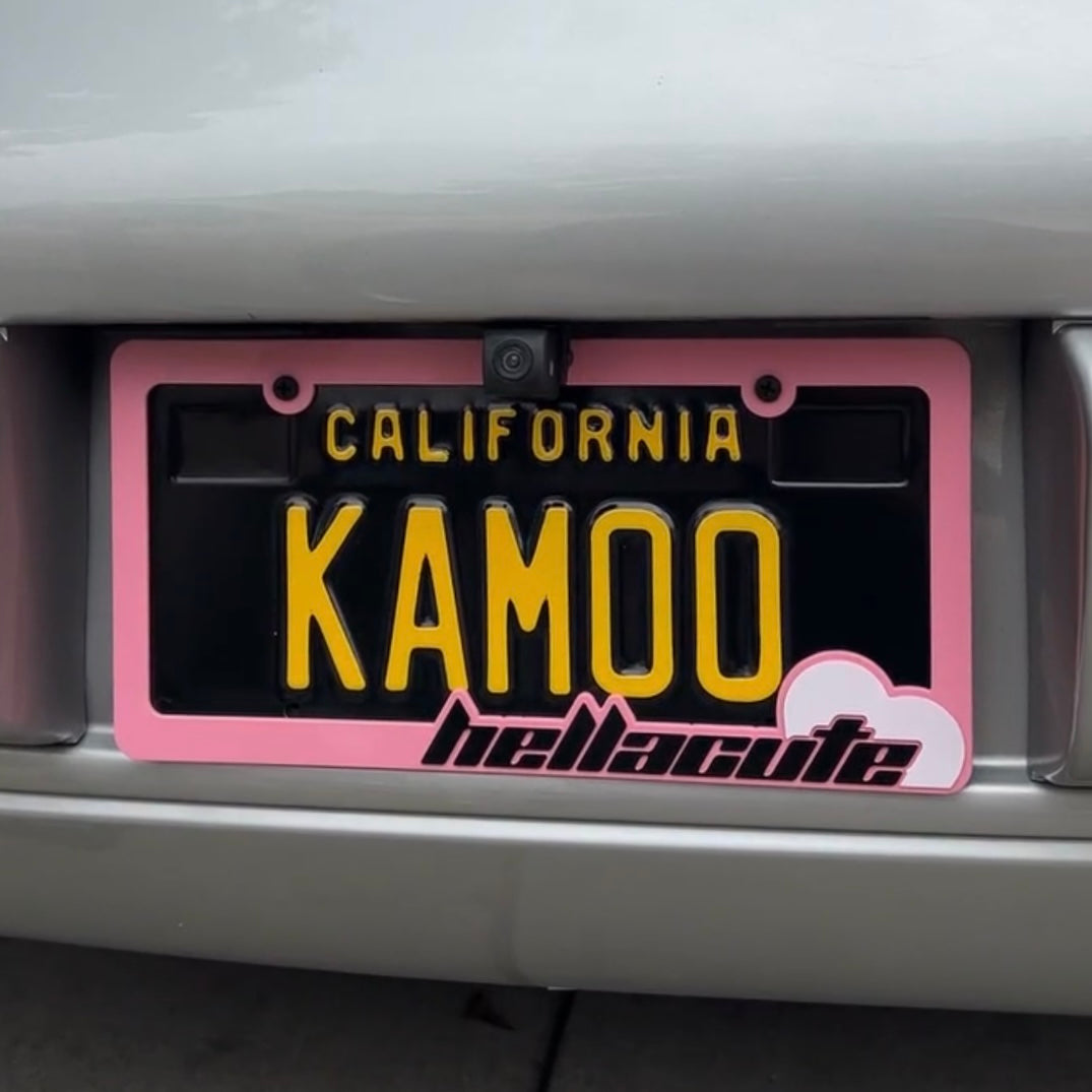 Hellacute License Plate Frame