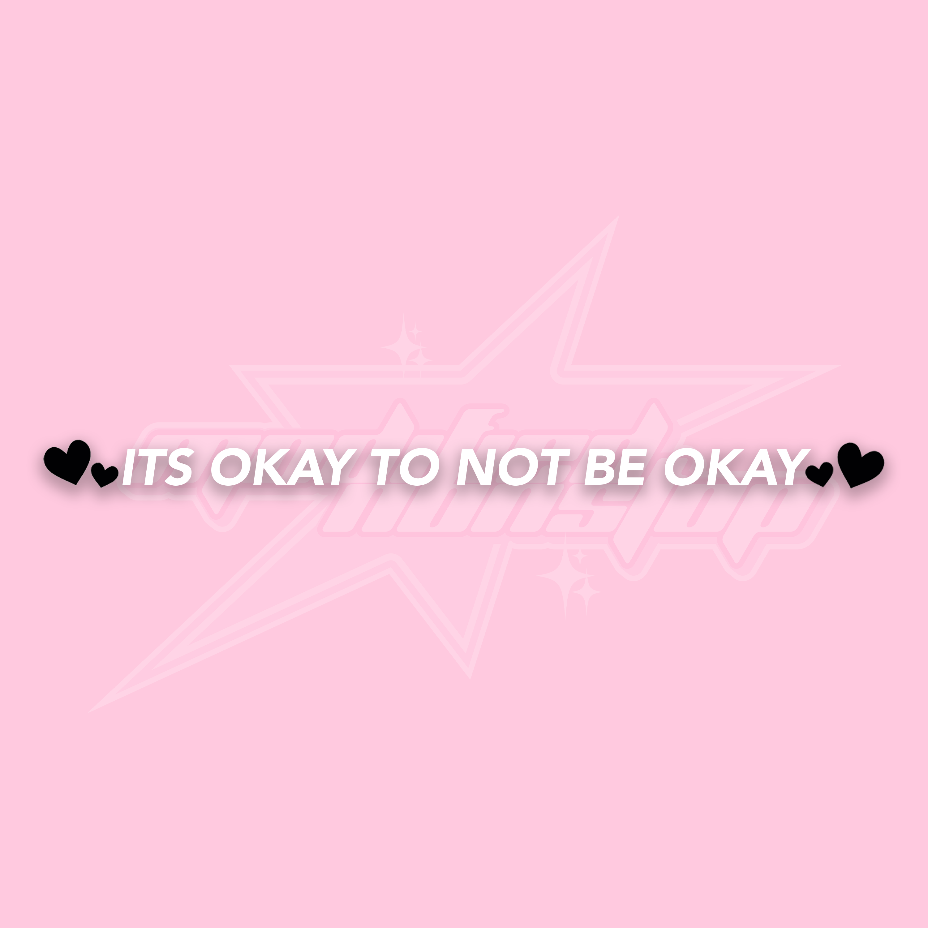 Its Okay To Not Be Okay (rear view mirror)
