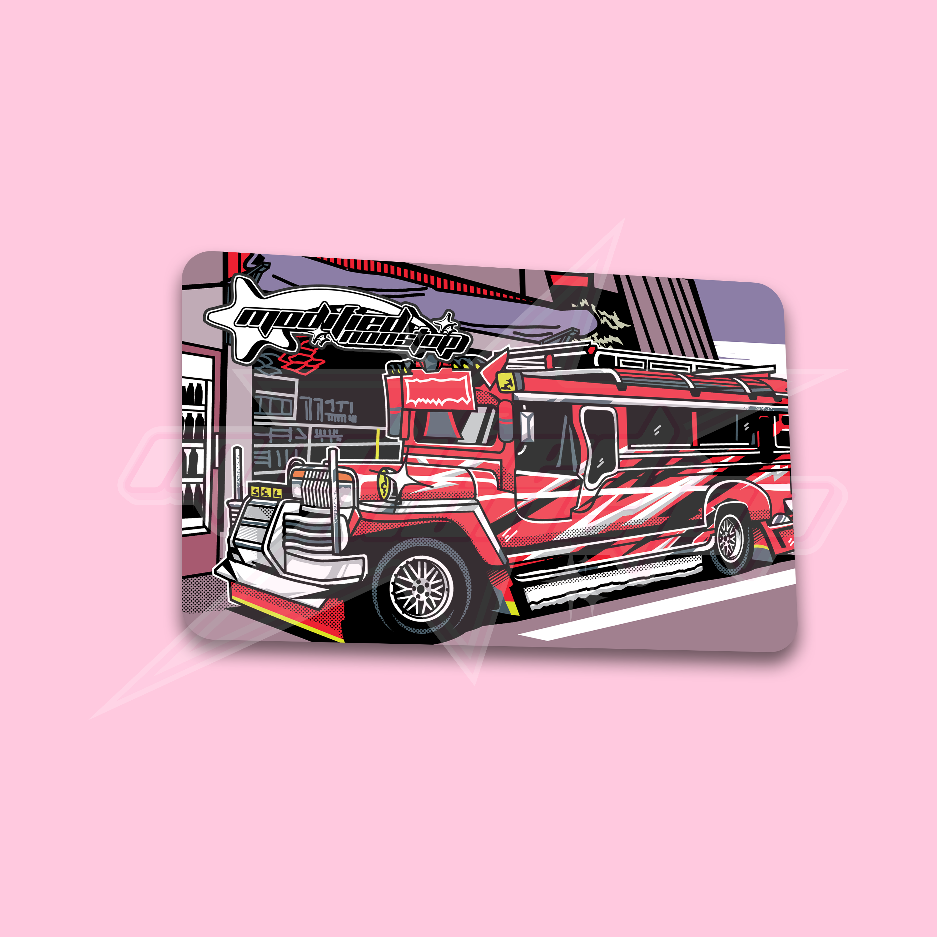 Jeepney Credit Card Skin