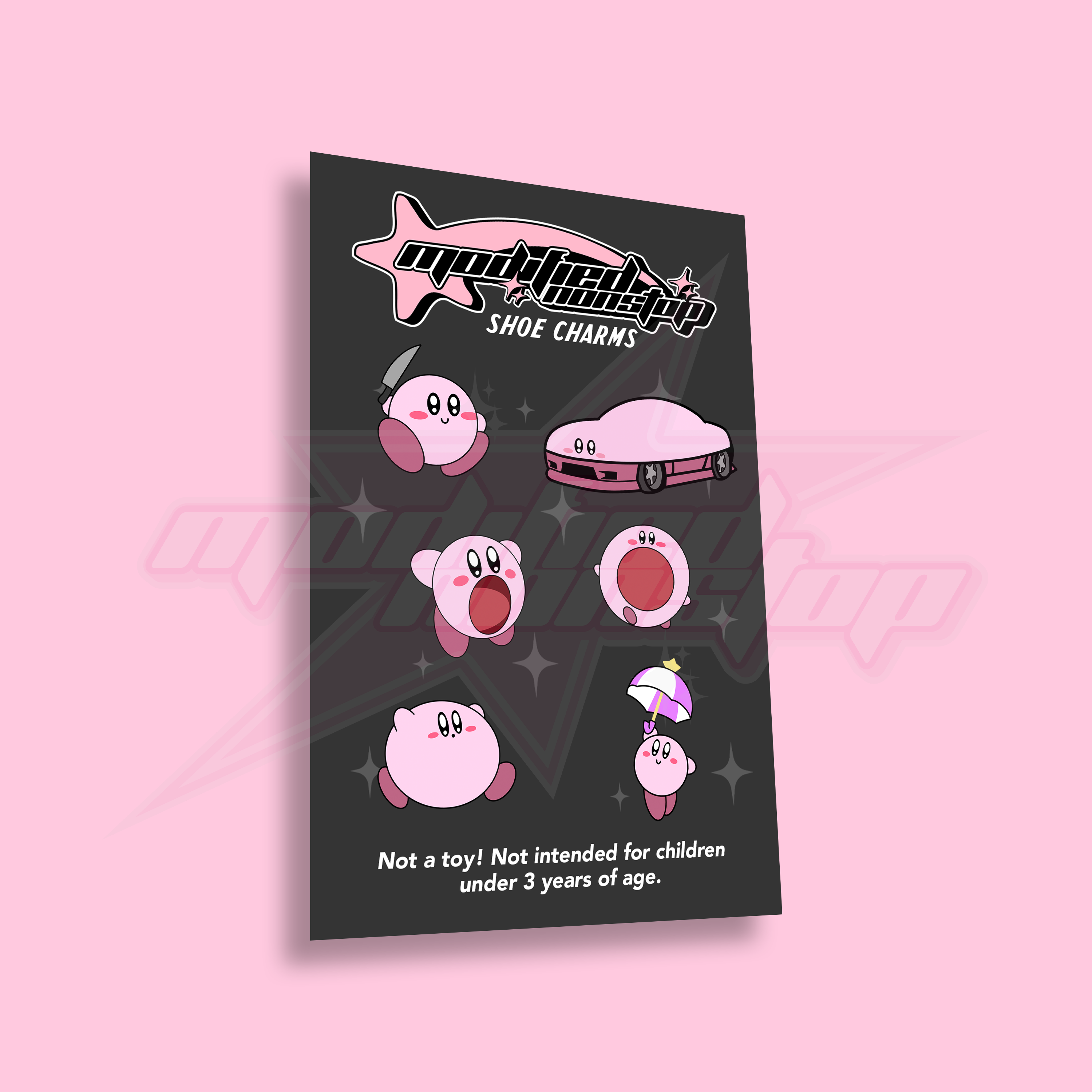 Kirby Shoe Charms