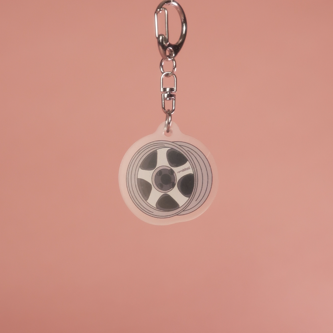 Acrylic Wheel Keychains