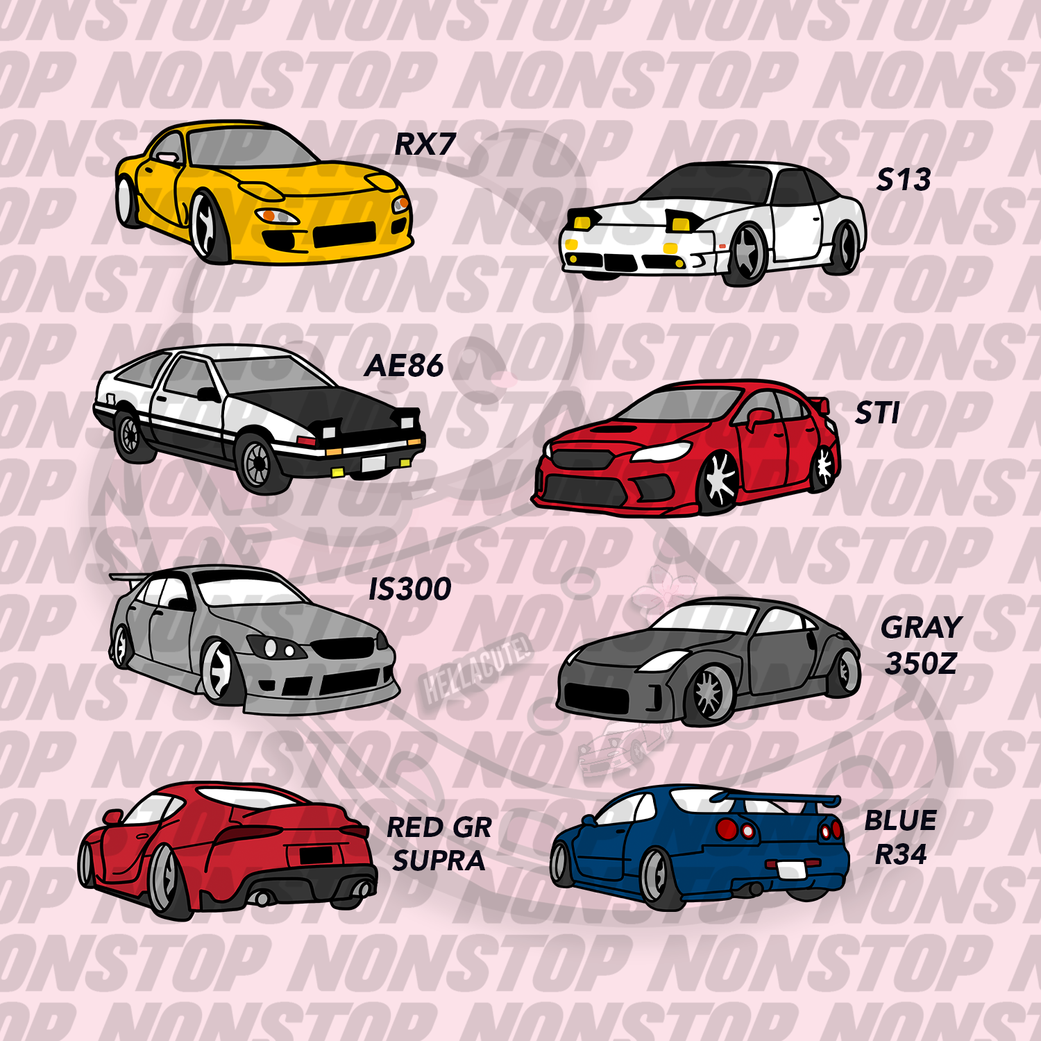 JDM Shoe Charms V2