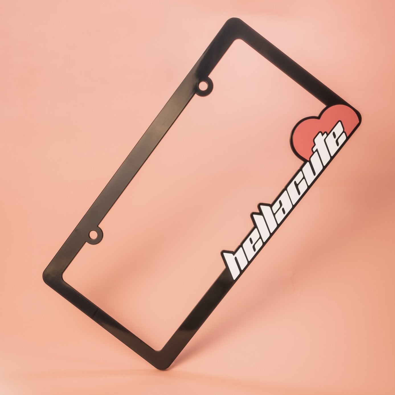 Hellacute License Plate Frame