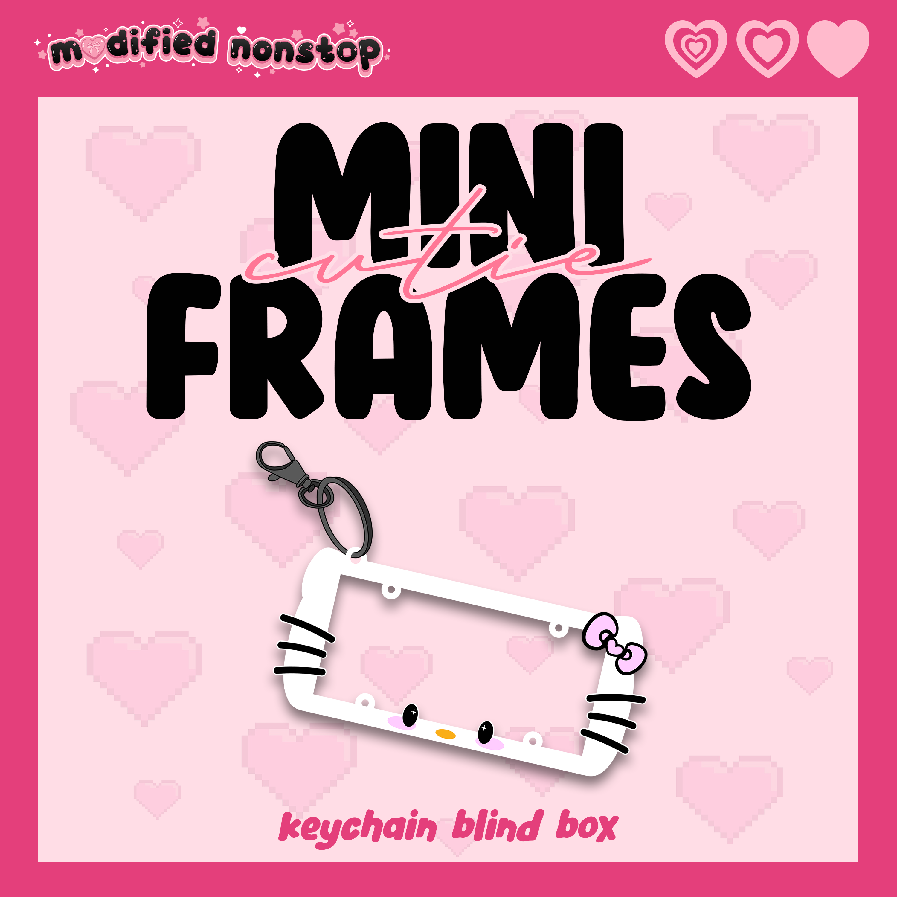 Mini Cutie Frames Keychain Blind Box