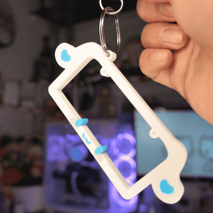 Mini Cutie Frames Keychain Blind Box