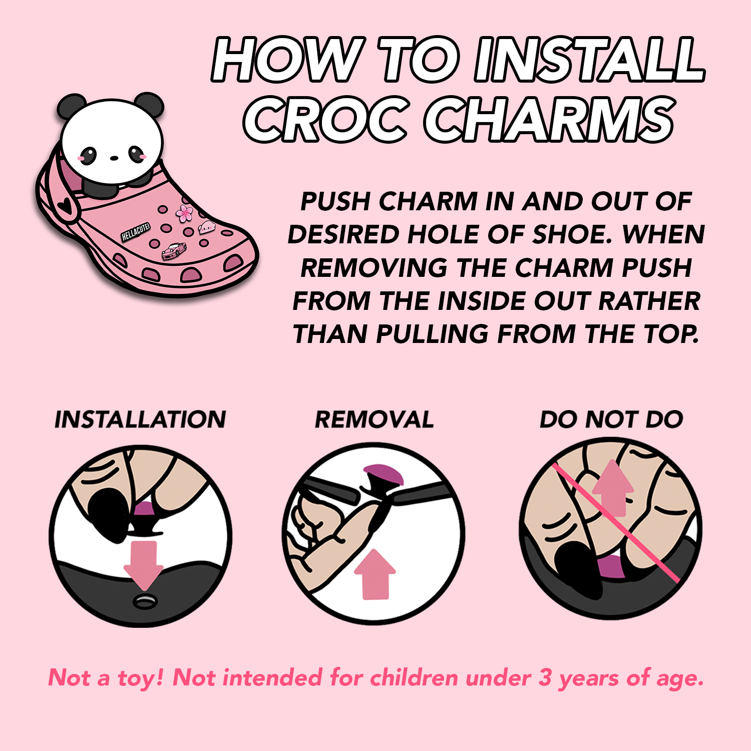 Gengar Shoe Charms