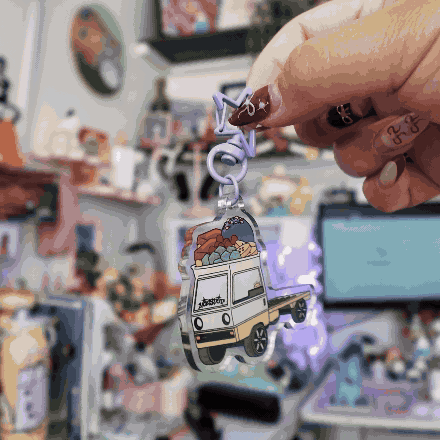 Kei Truck Acrylic Keychain