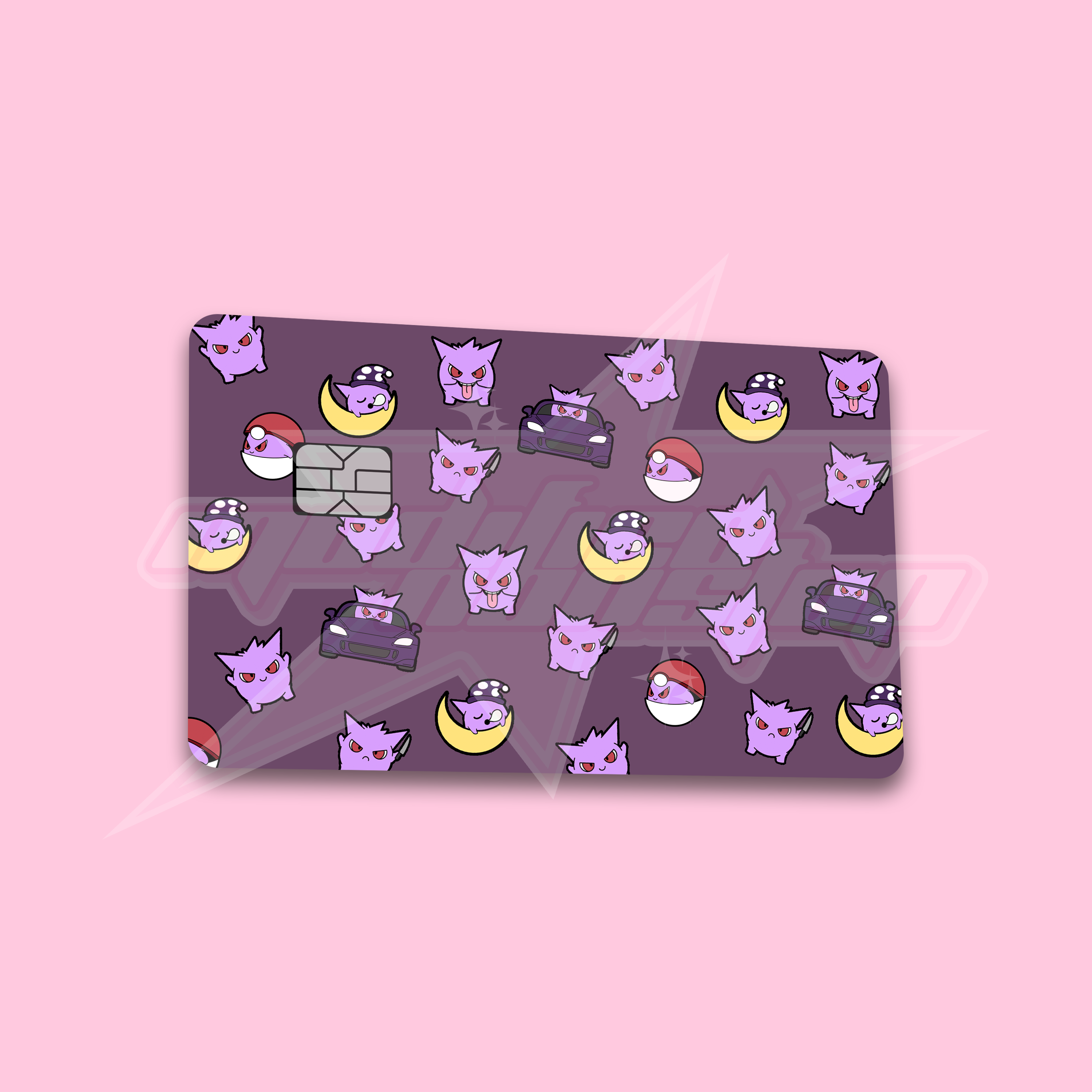 Gengar Credit Card Skin