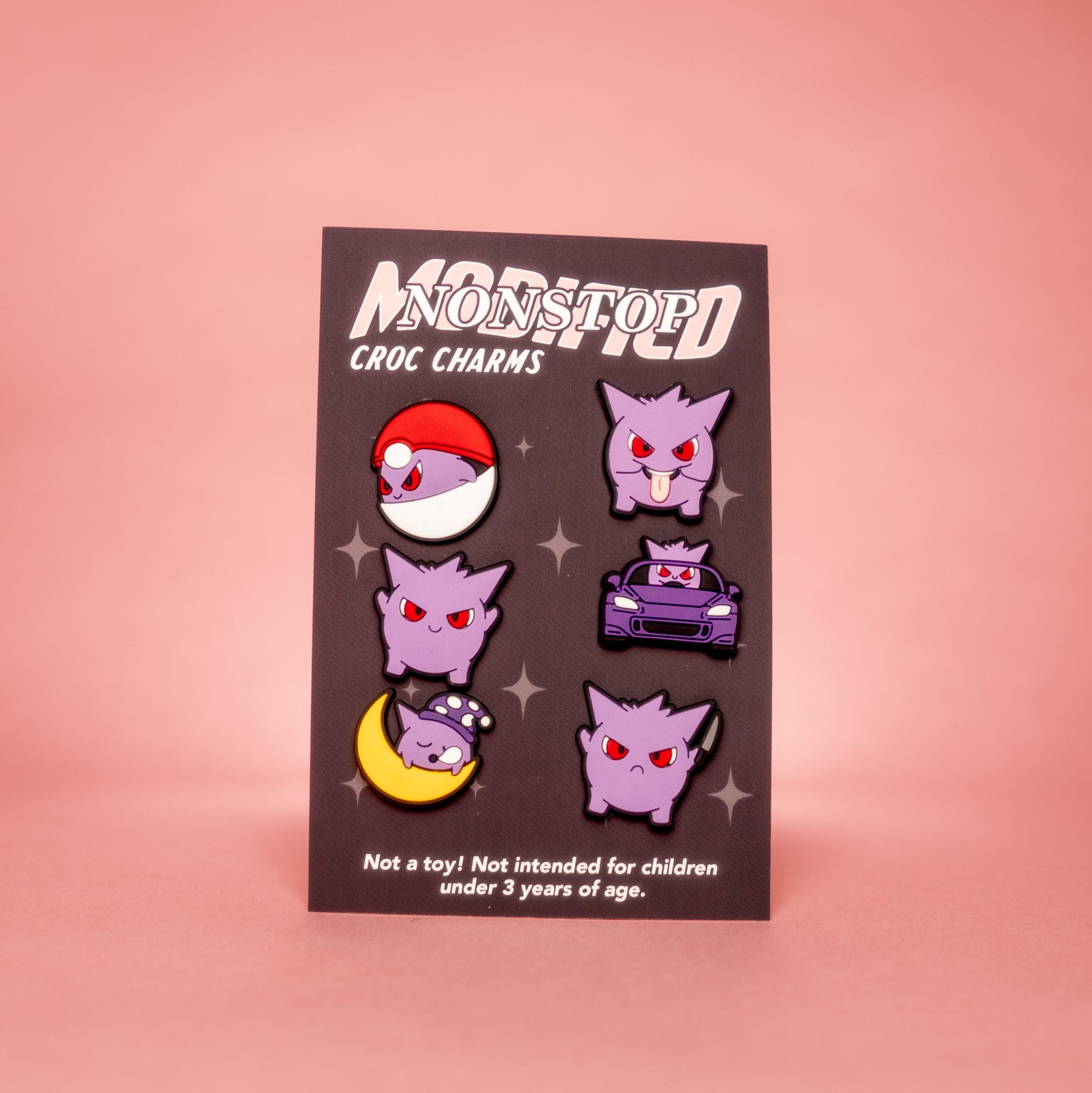 Gengar Shoe Charms