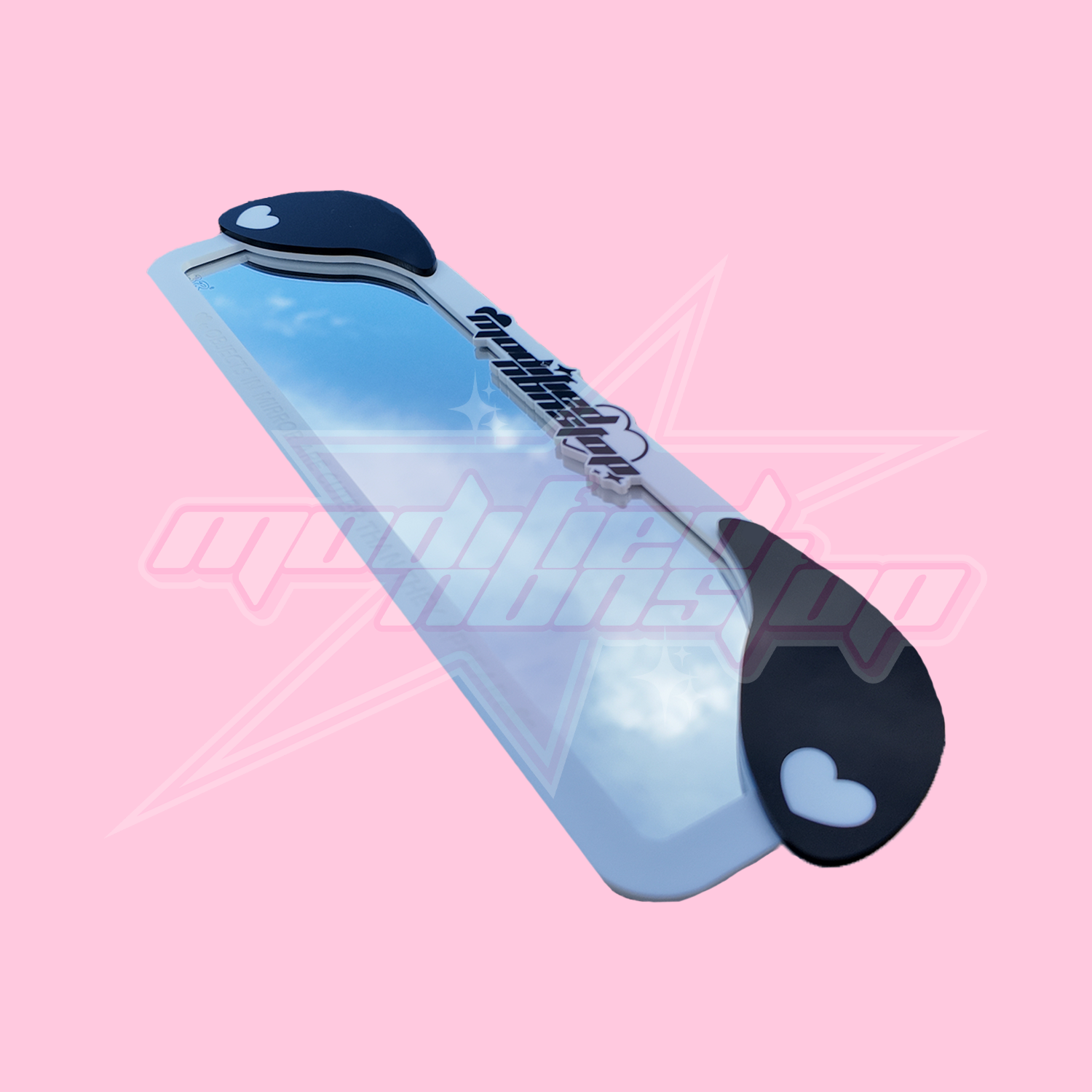 Cutie Pooch Clip-on Rear View Mirror