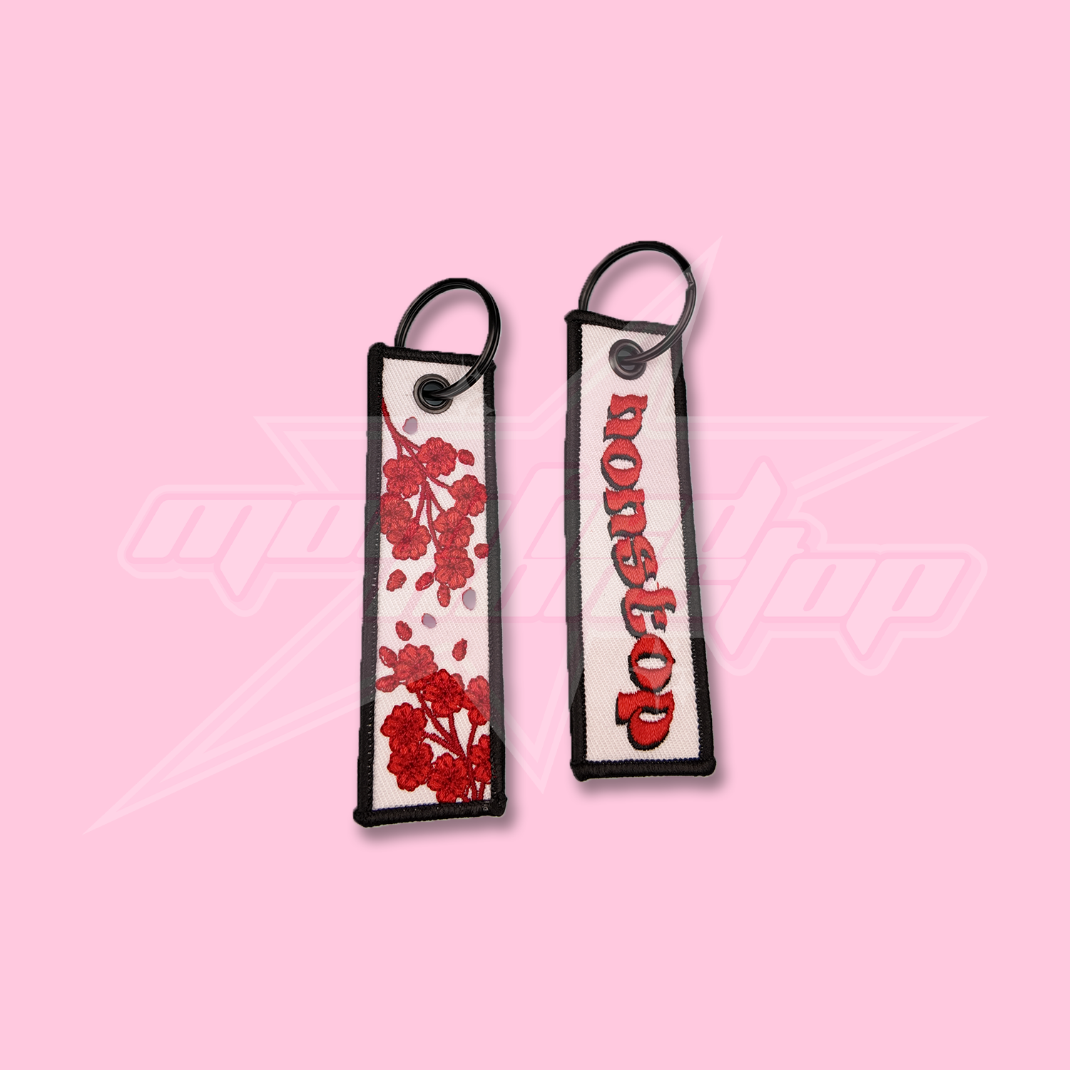 Red Sakura Jet Tag