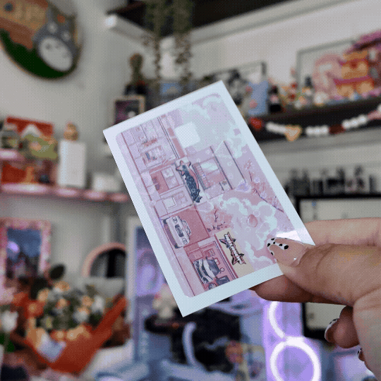 Pink Street Credit Card Skin
