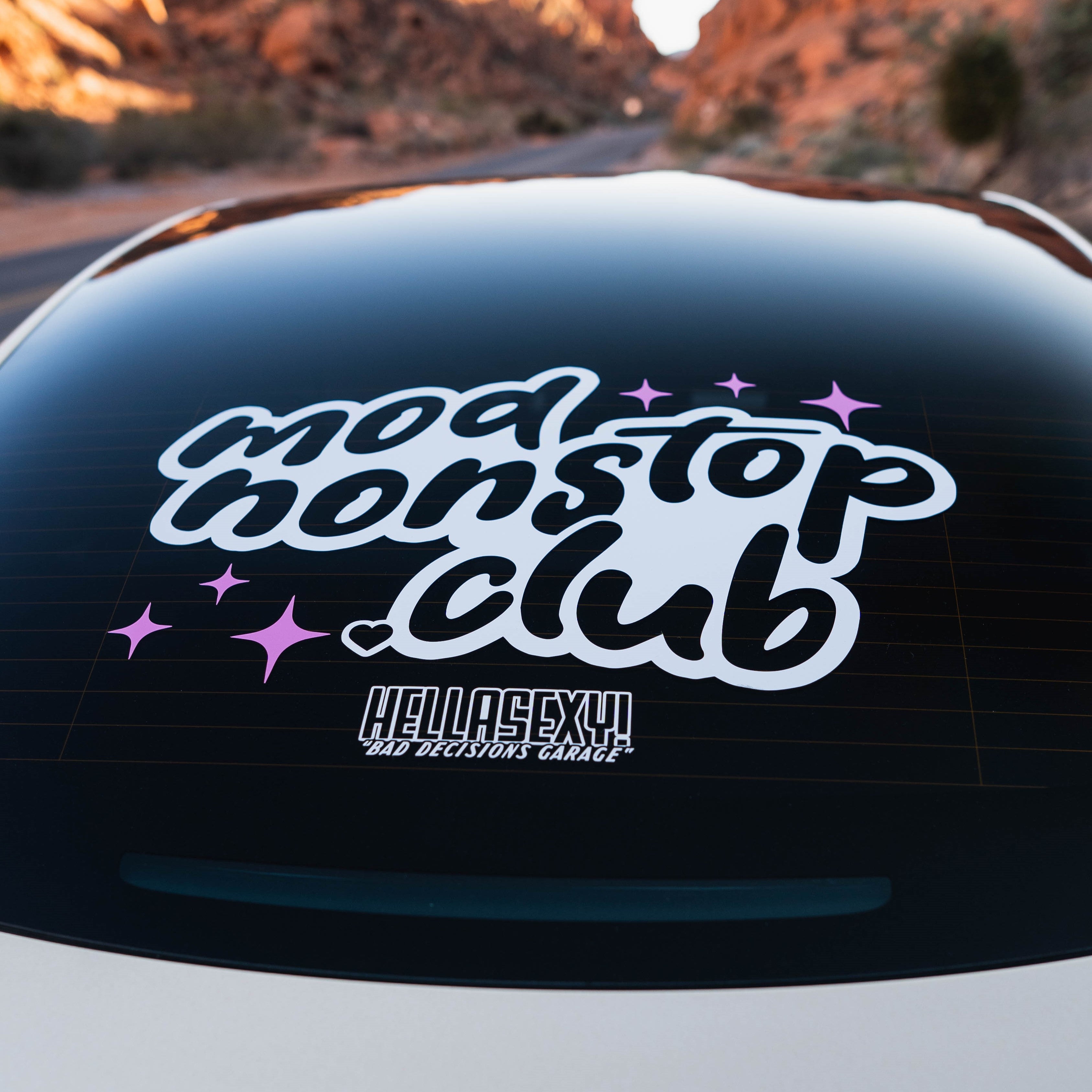 XL Rear Windshield Banner