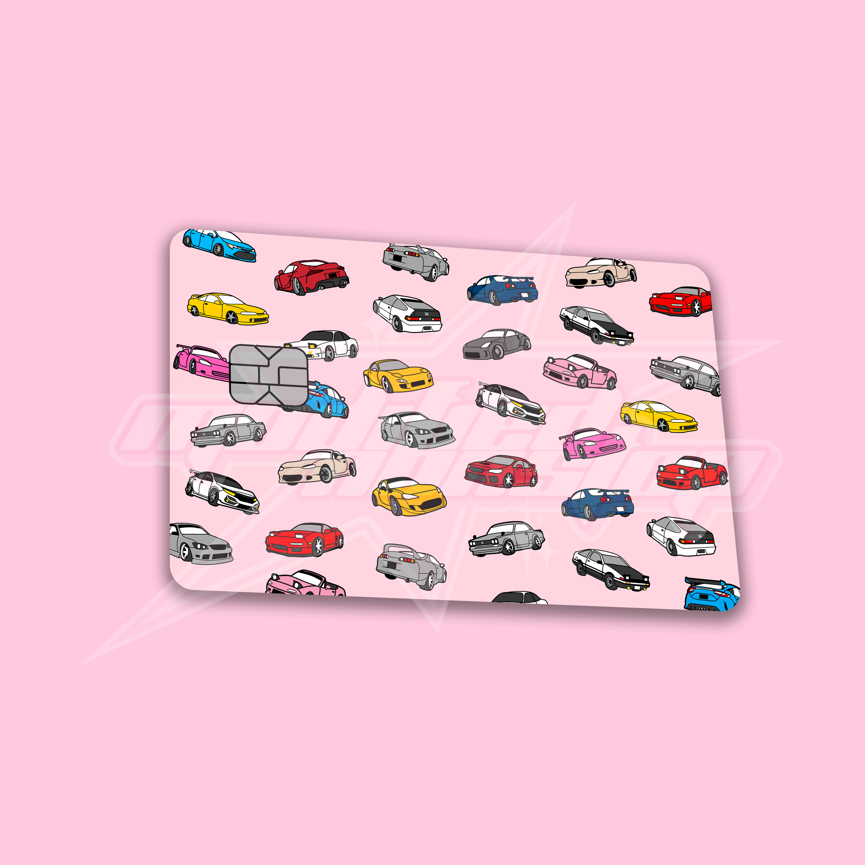 Cars Credit Card Skin