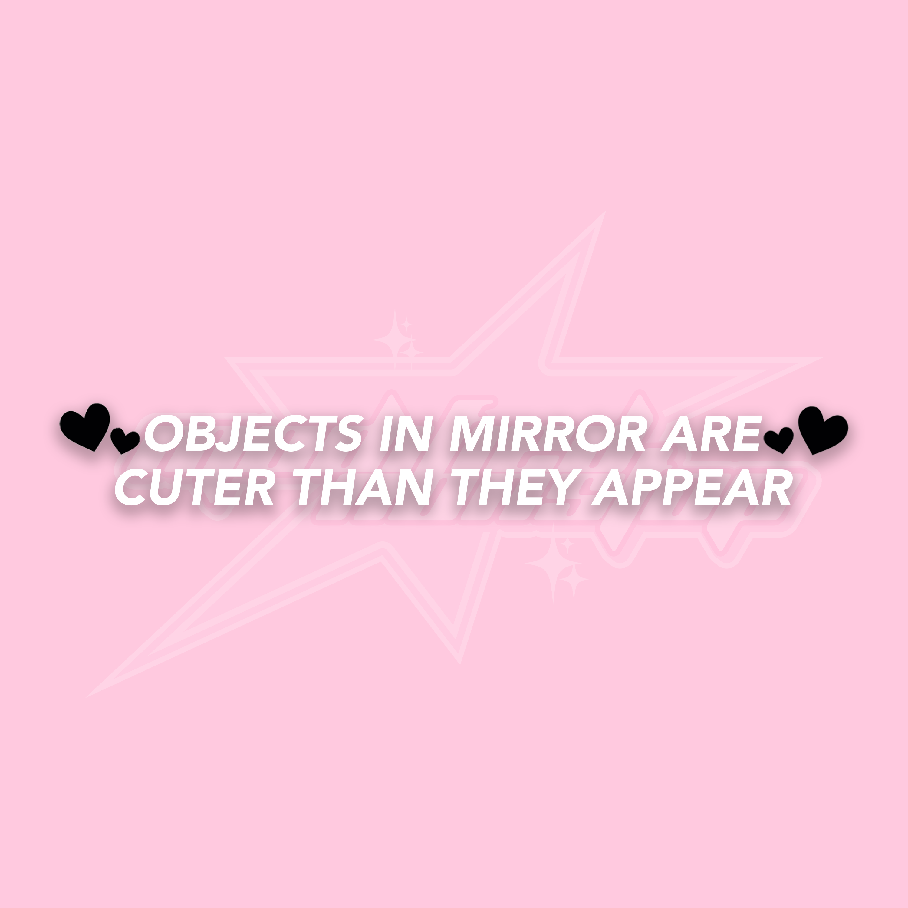 Objects Are Cuter (side view mirror)