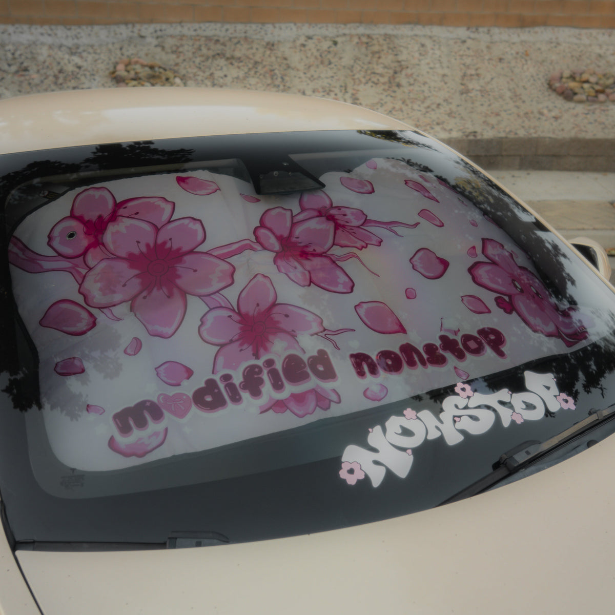 PRE-ORDER Pink Sakura Windshield Cover