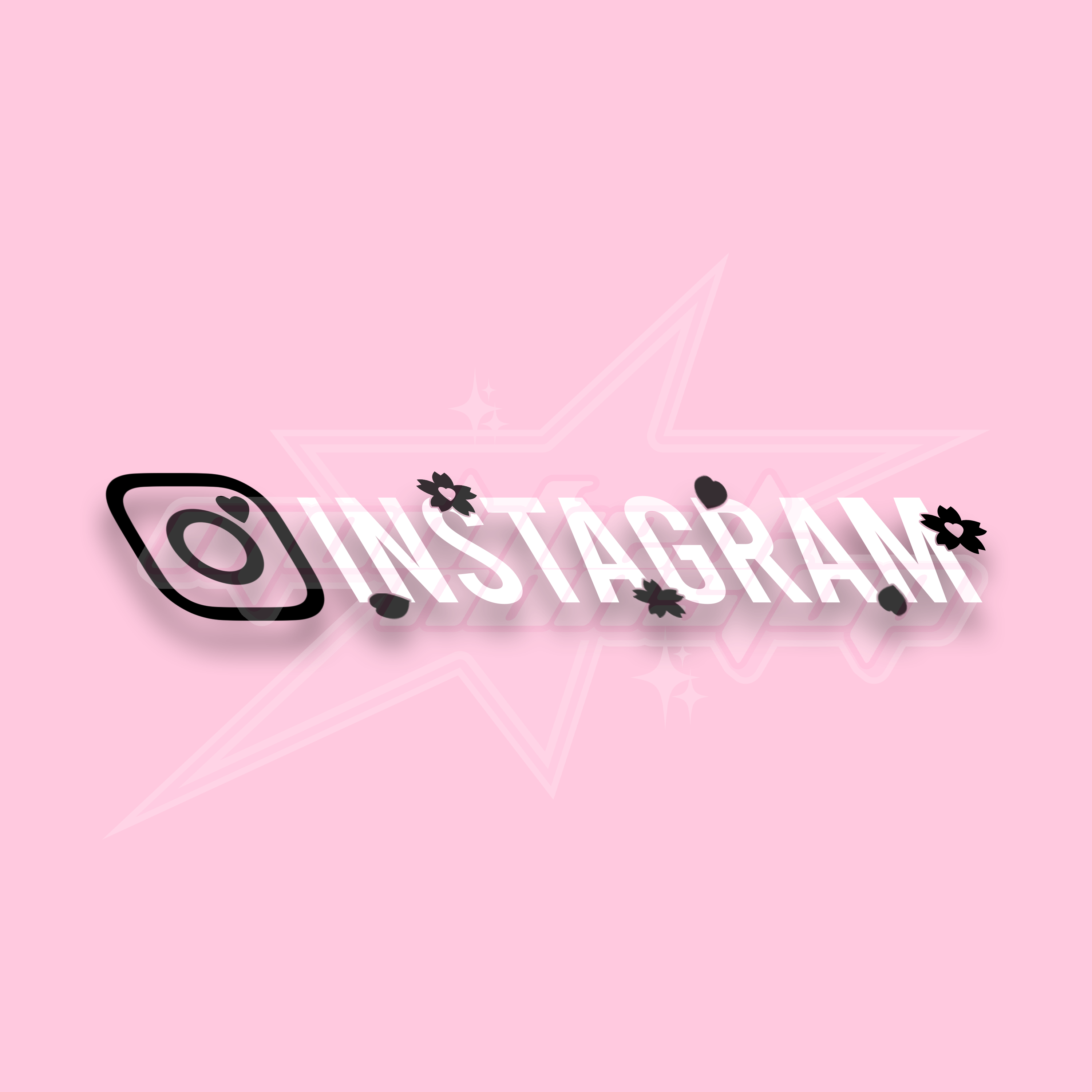 Custom Sakura Instagram Tag