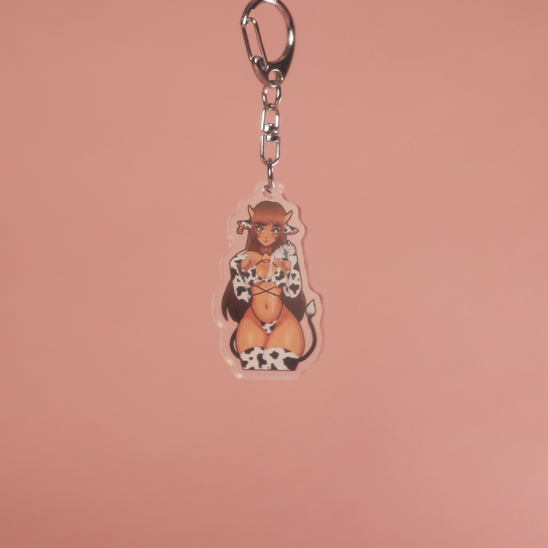 Lewd Acrylic Keychain