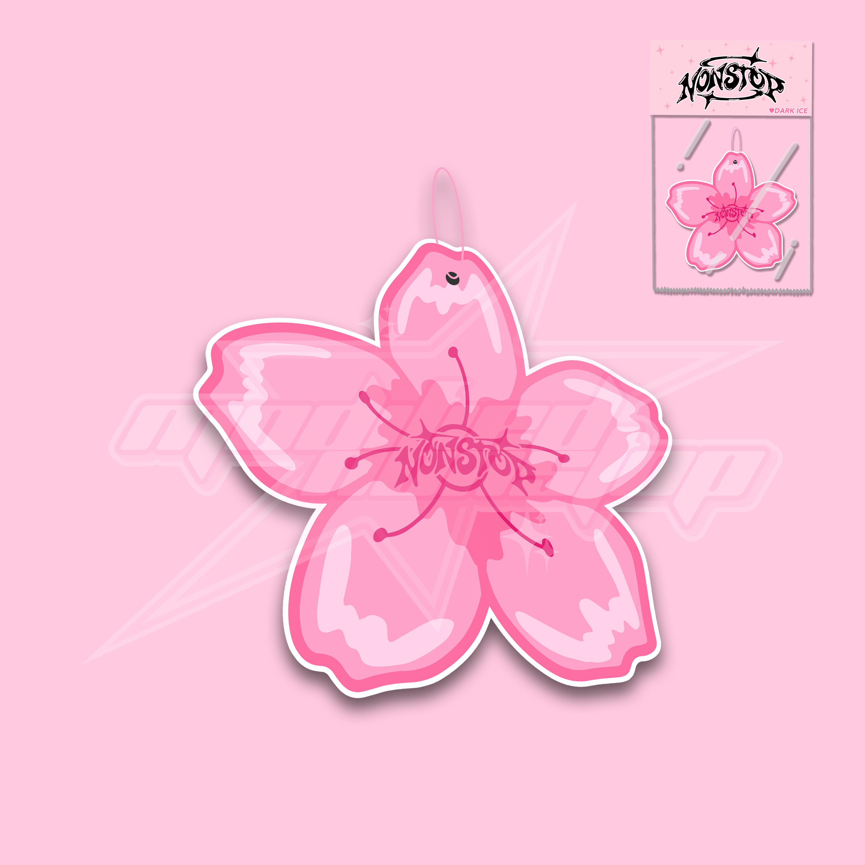 Pink Sakura Air Freshener