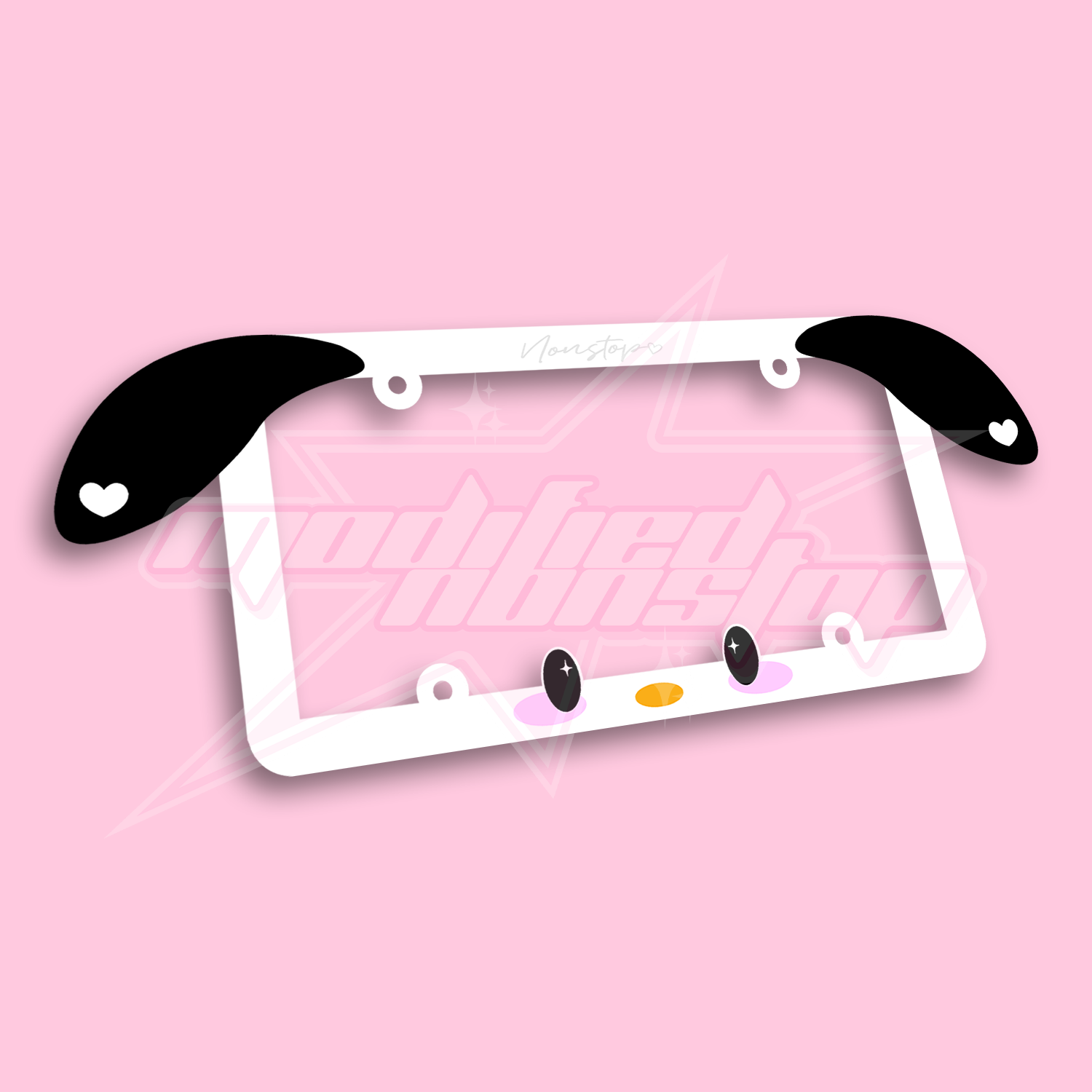 Cutie Pooch License Plate Frame
