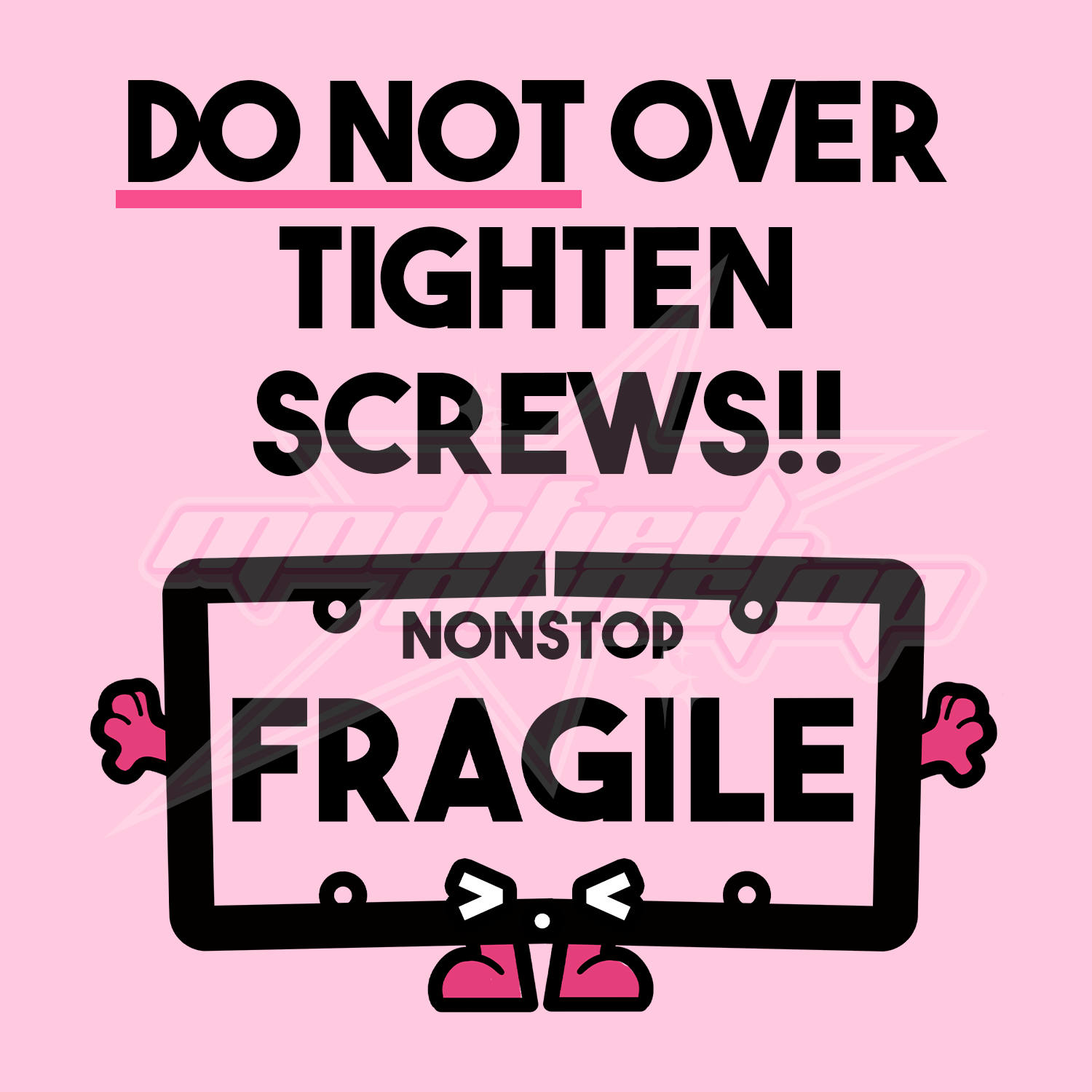 Sakura Acrylic License Plate Frame