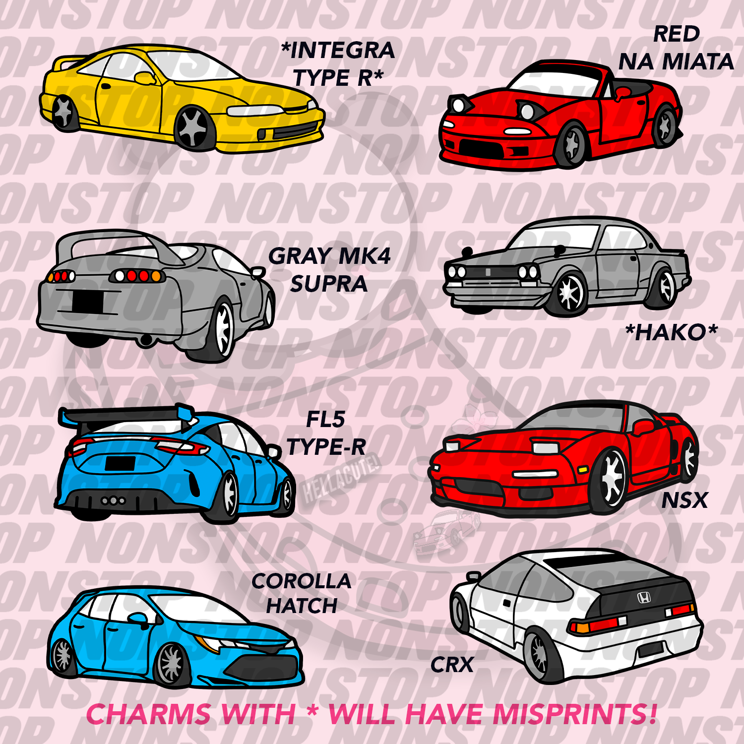 JDM Shoe Charms V3