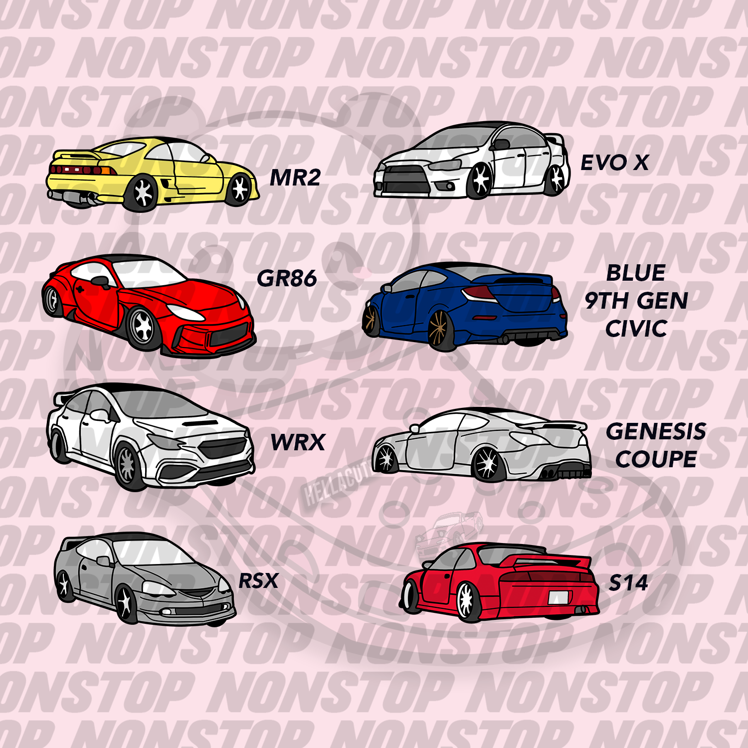 JDM Shoe Charms V4