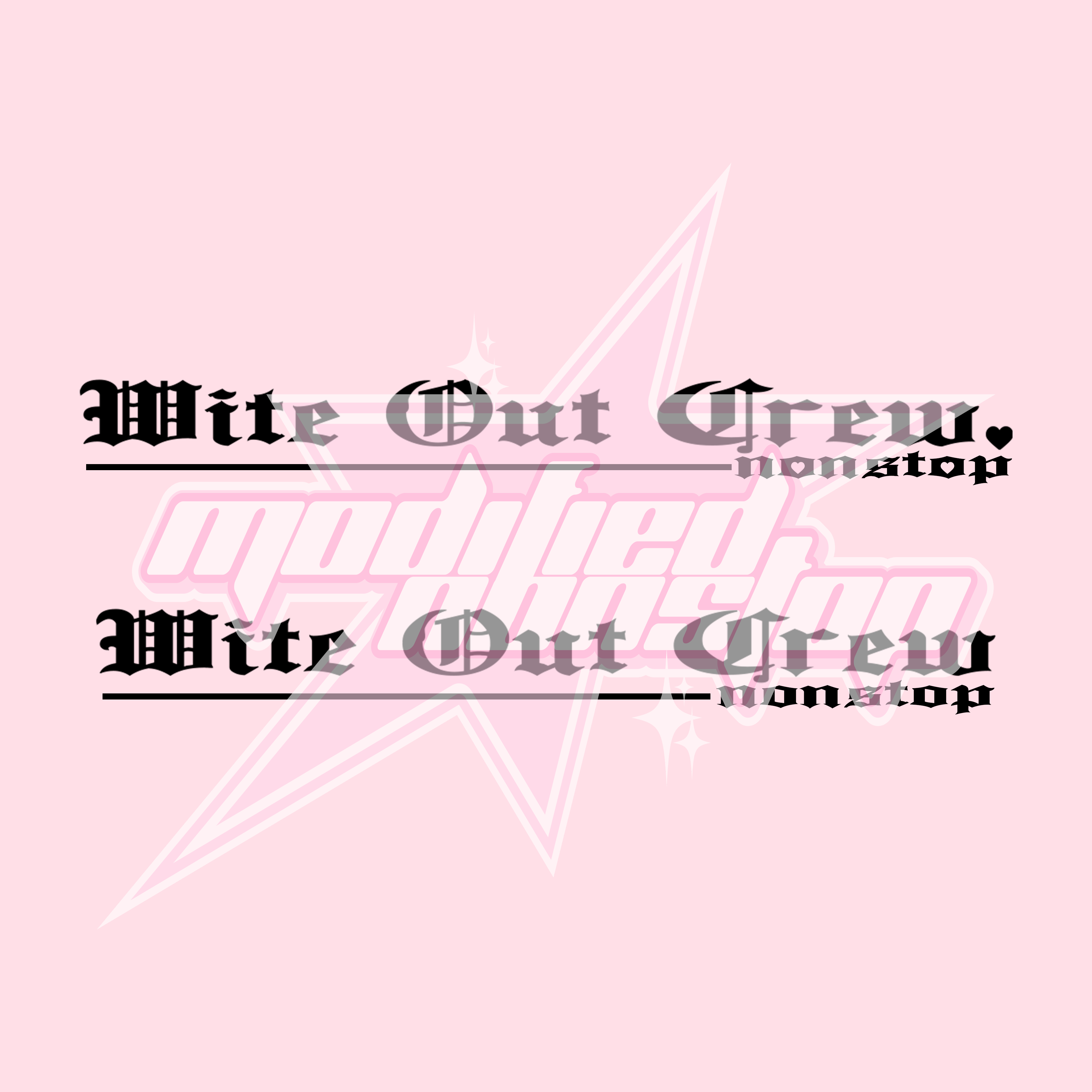WITE OUT CREW BANNER