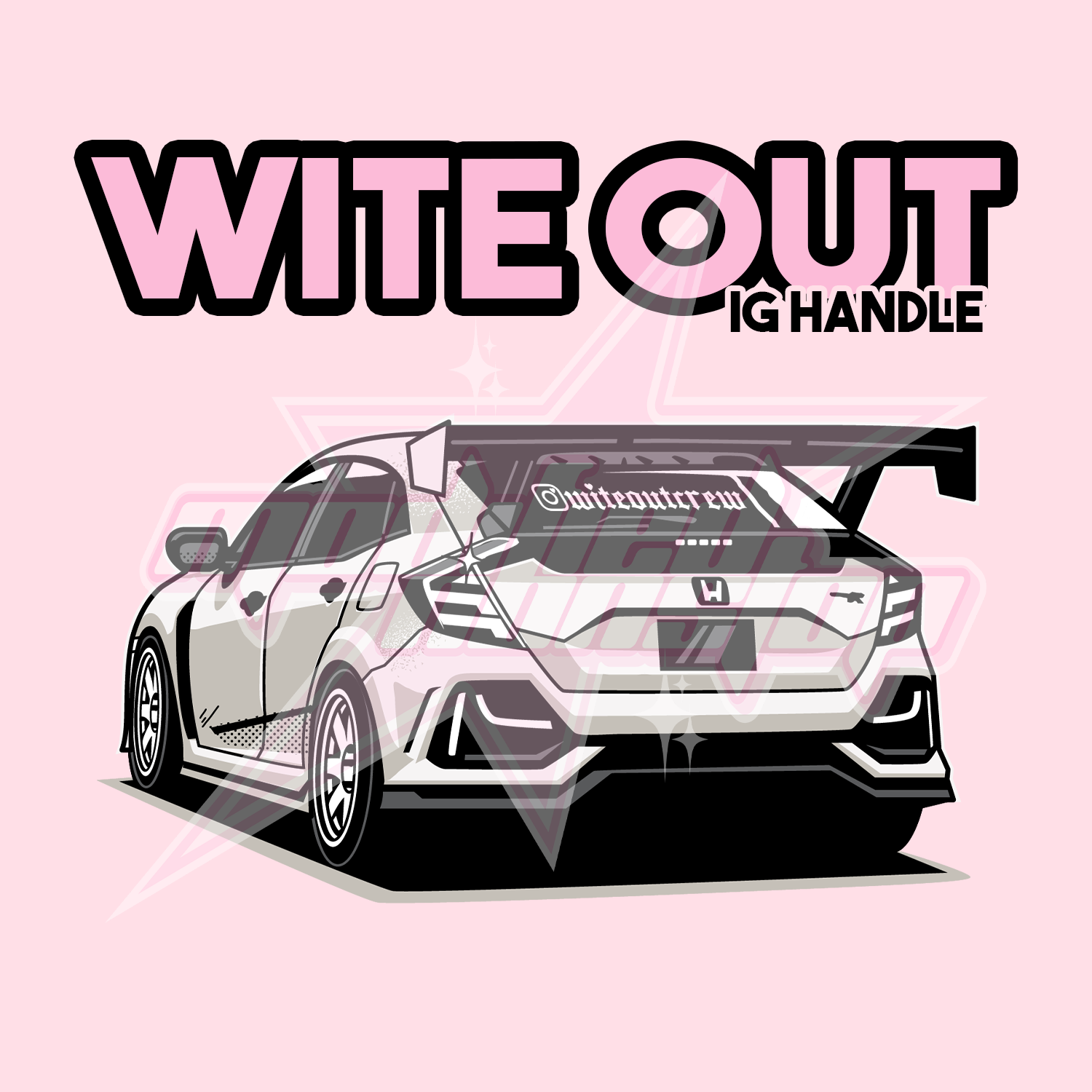 WITE OUT CREW IG HANDLE