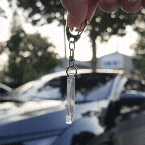 Lewd Acrylic Keychain
