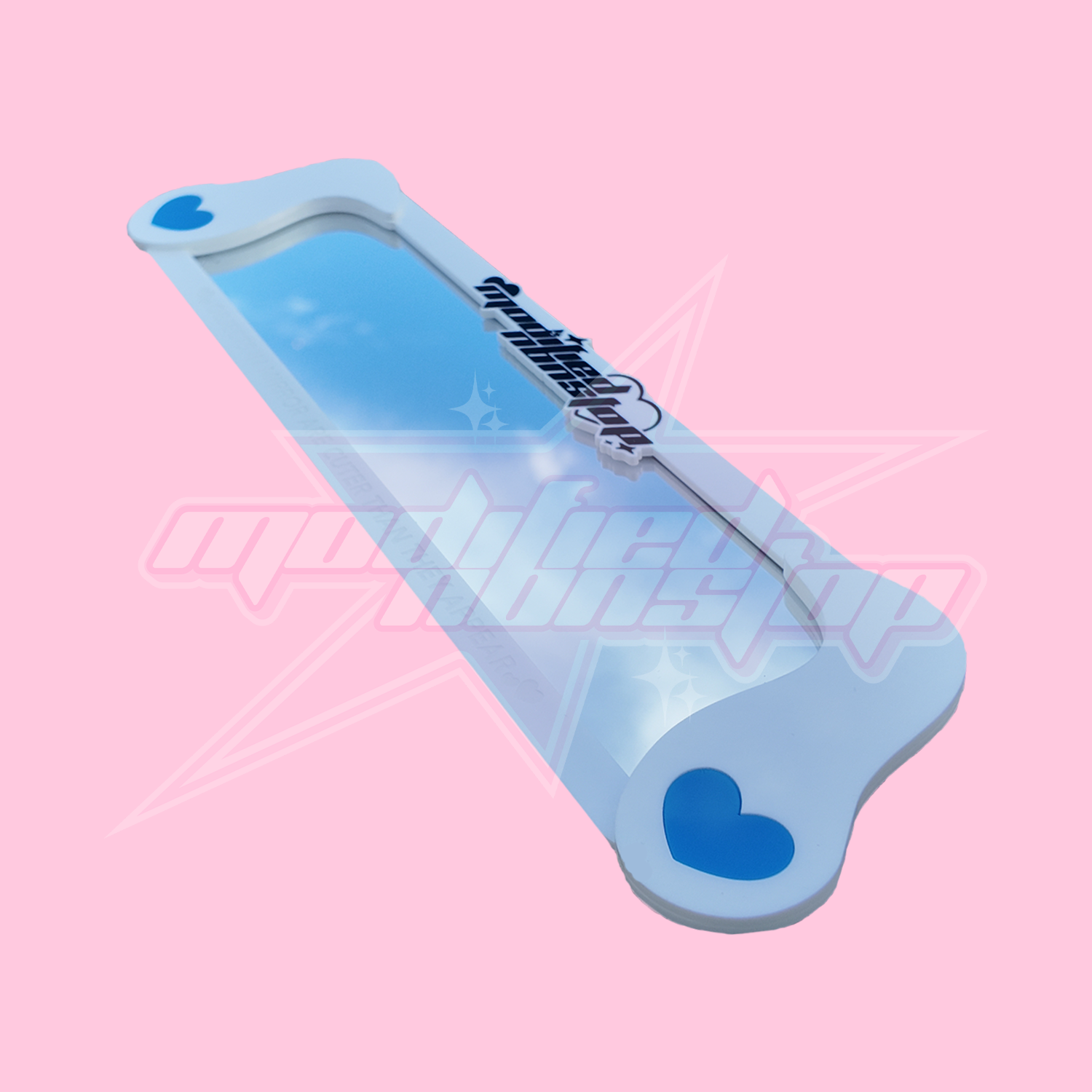 Fluff Puppy Clip-on Rear View Mirror