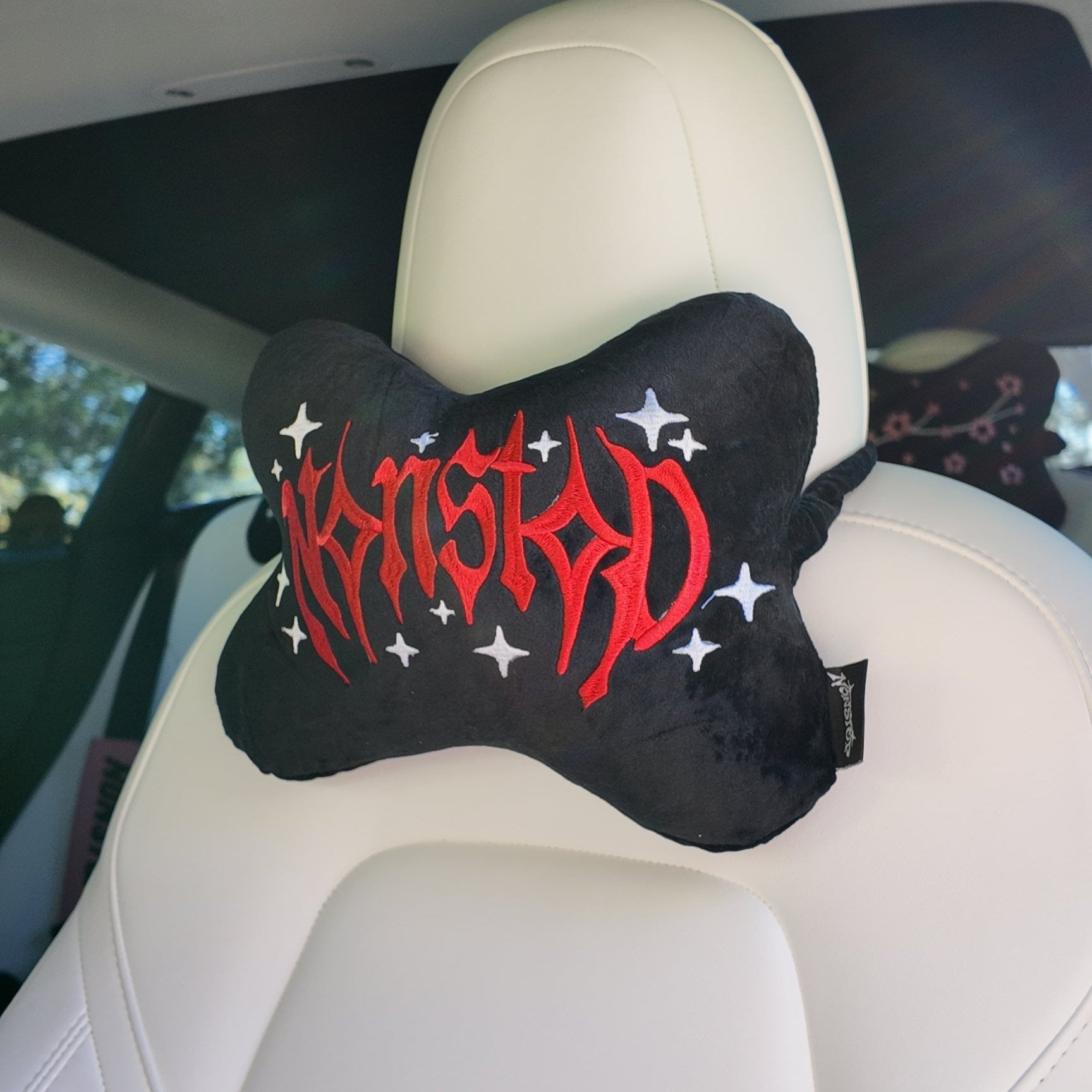 *LIMITED EDITION* Red Nonstop Headrest Pillow