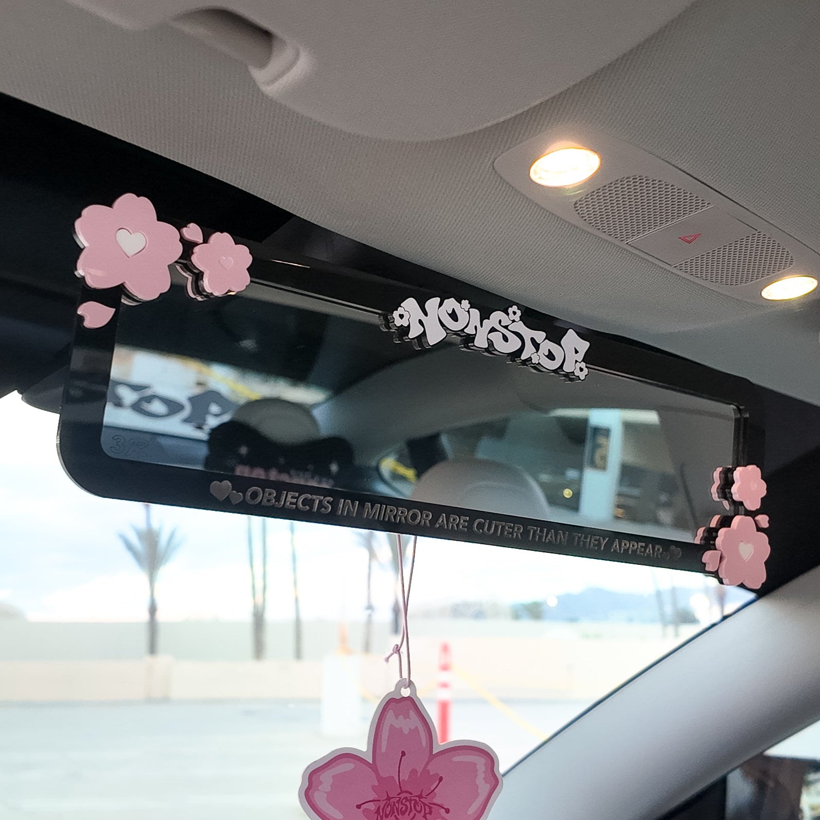Sakura Clip-on Rear View Mirror