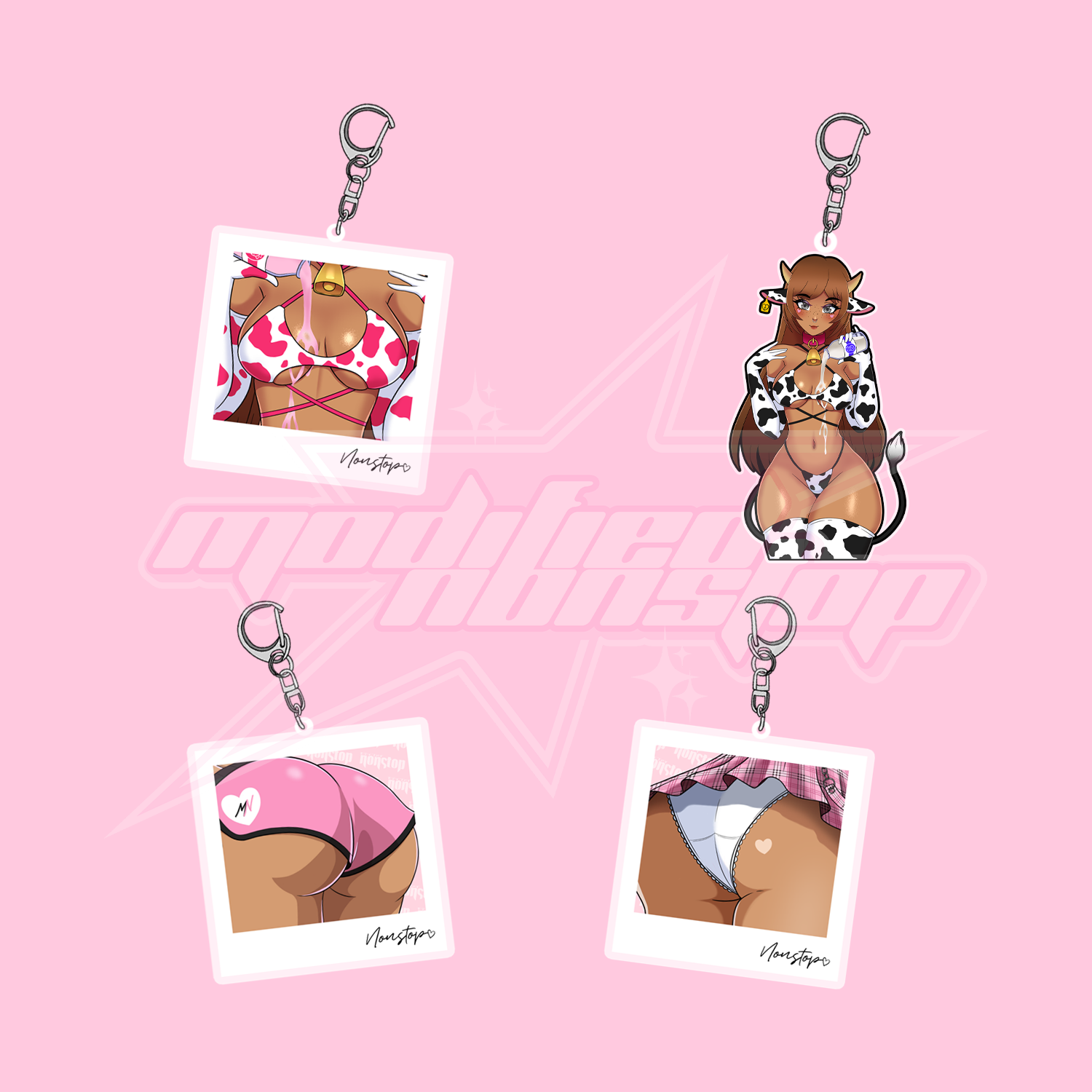 Lewd Acrylic Keychain