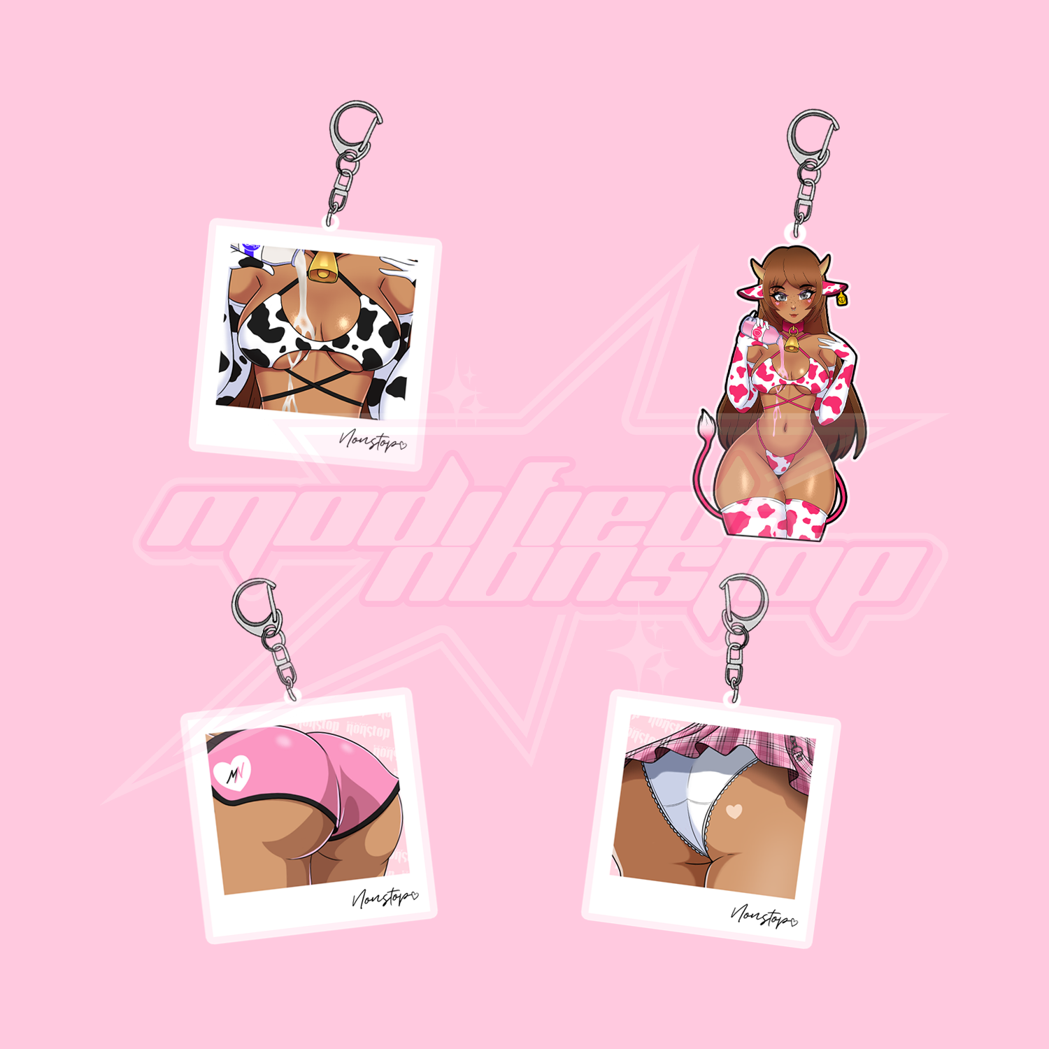 Lewd Acrylic Keychain