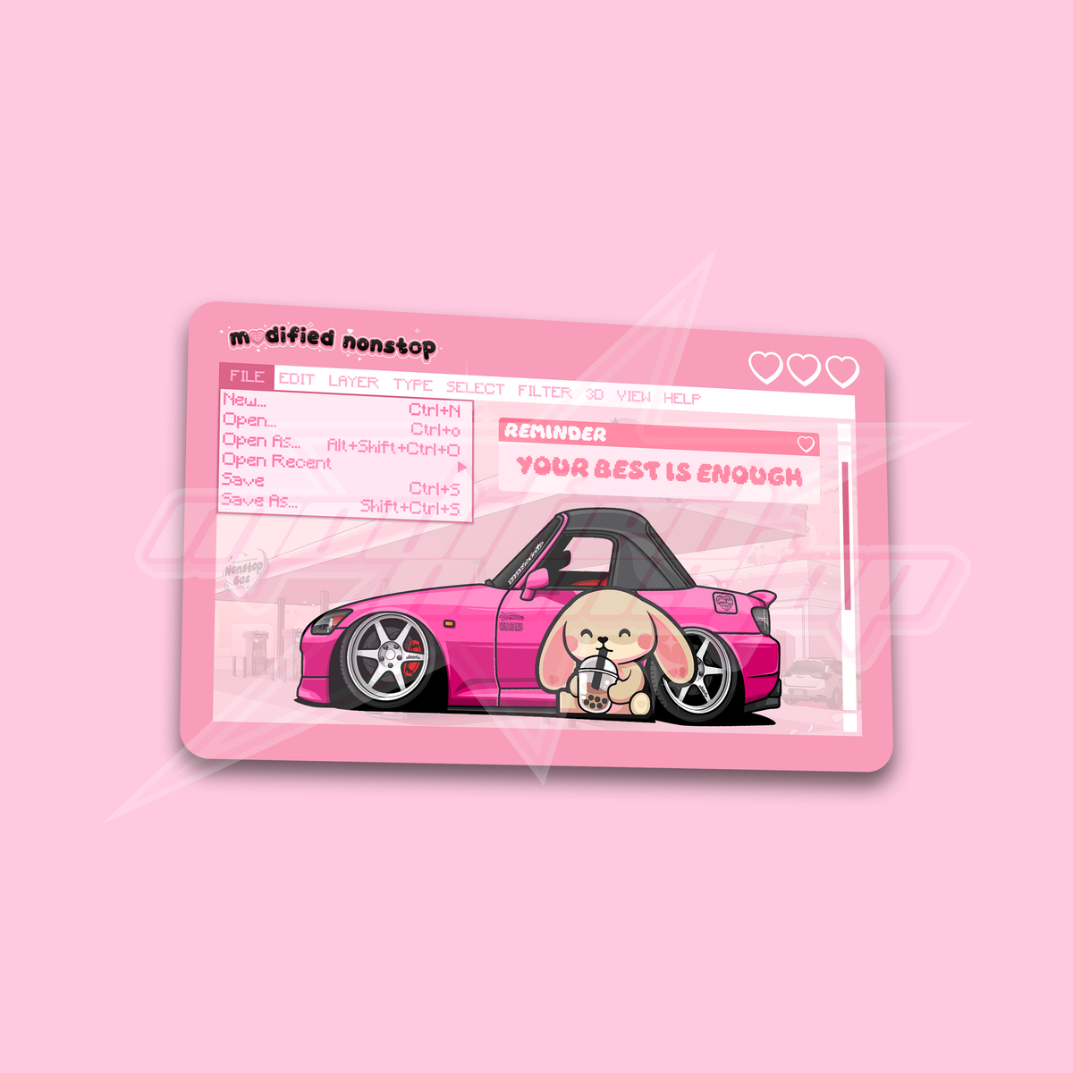 Y2K S200 Credit Card Skin