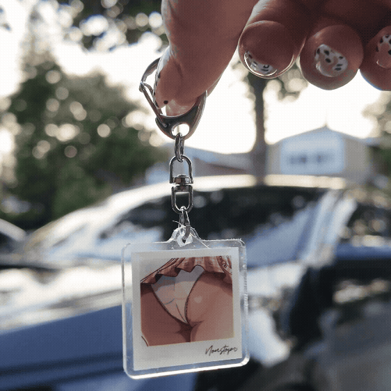 Lewd Acrylic Keychain