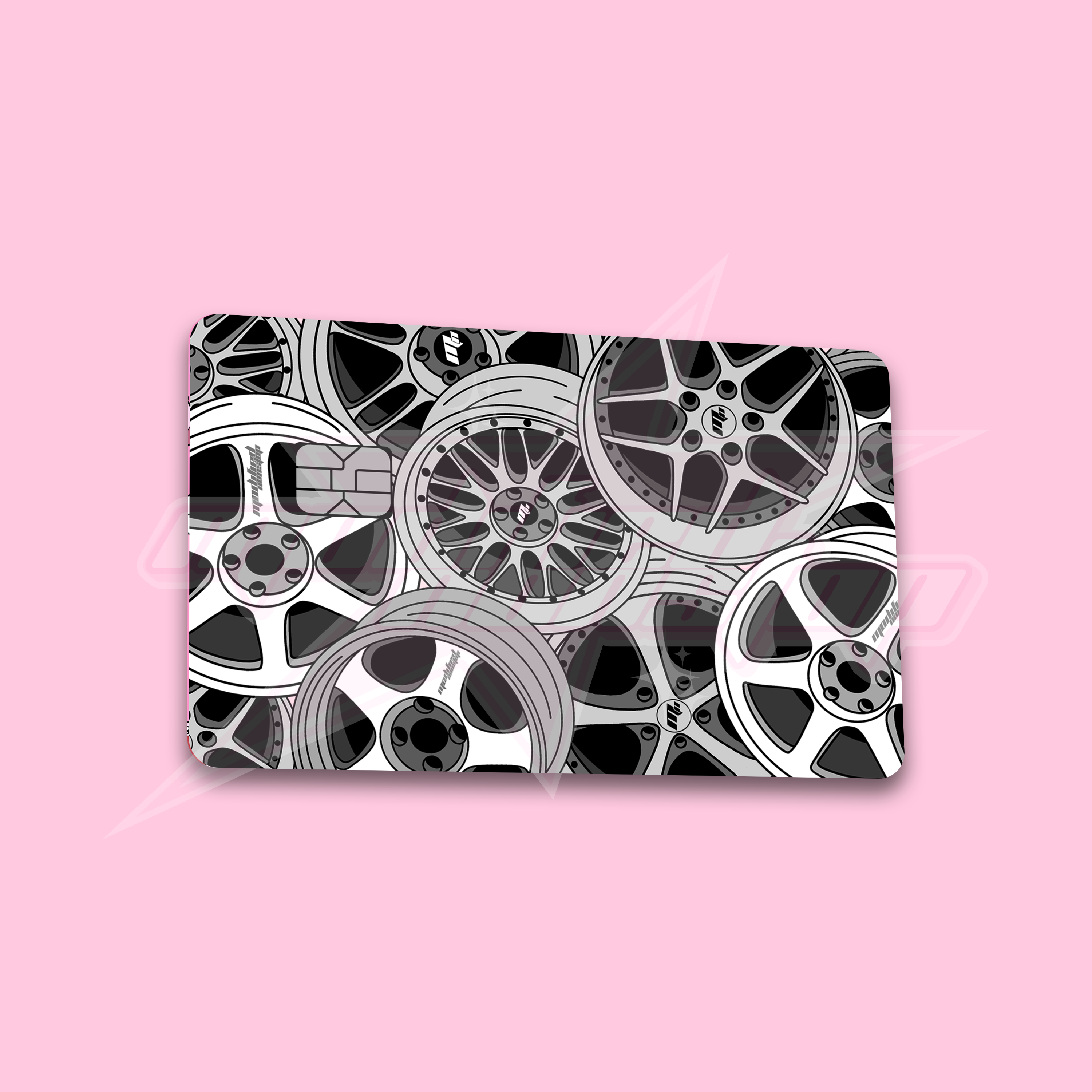 Wheels Credit Card Skin