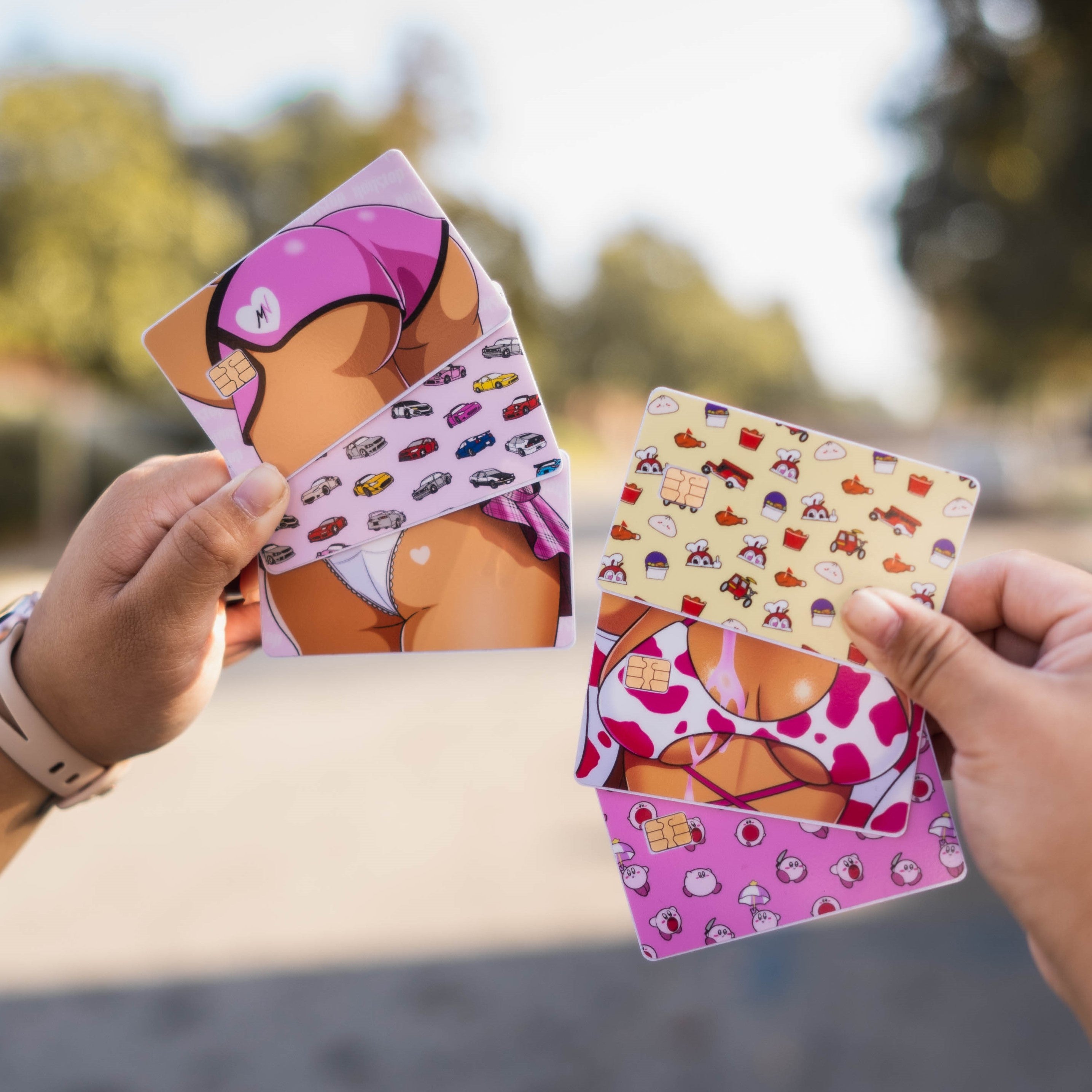 Booty Shorts Credit Card Skin